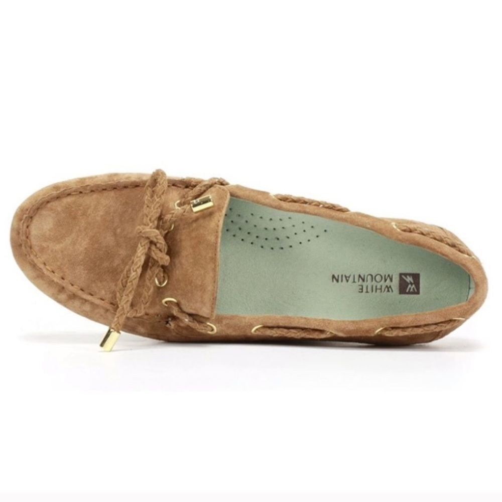 White Mountain ‘Surf’ Suede Moccasins - Picture 3 of 11